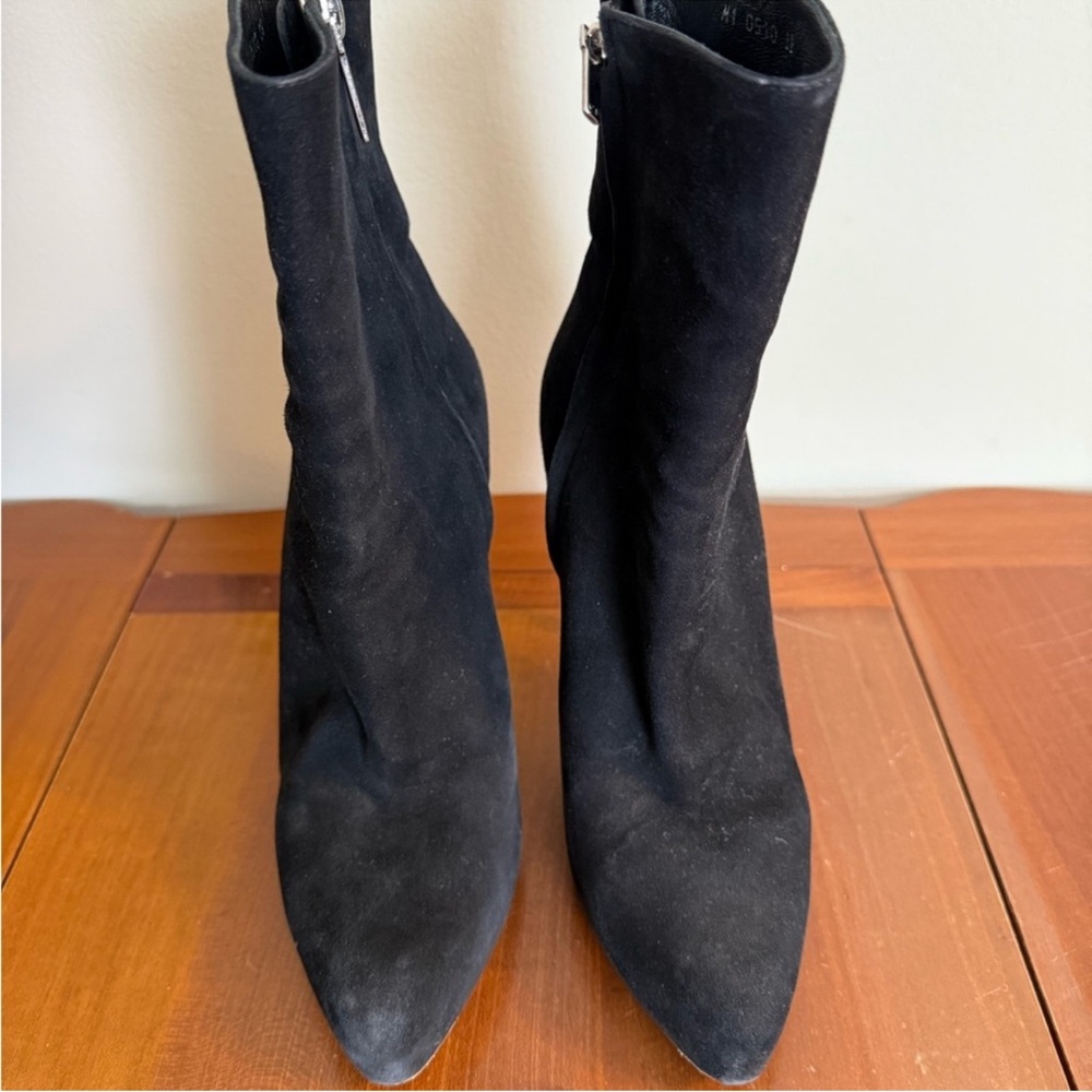 Dior Black Heeled Boots